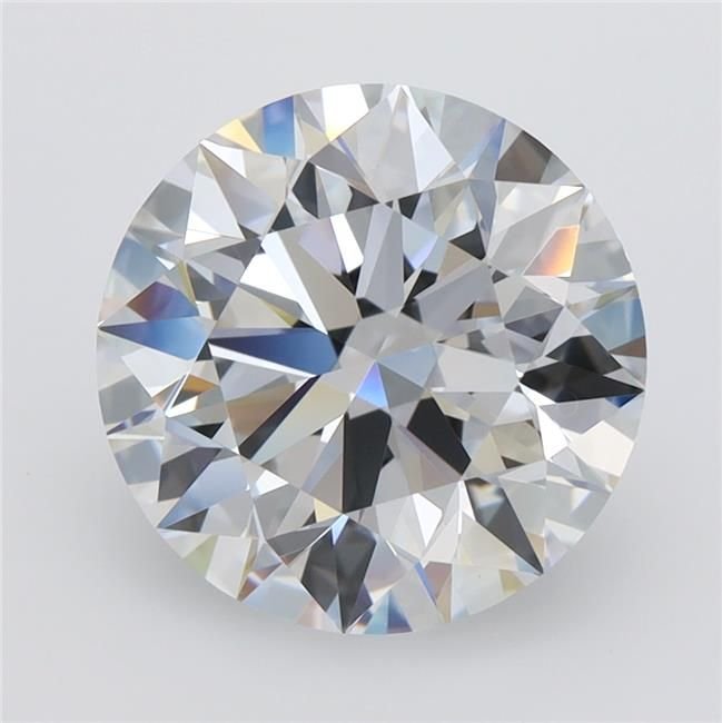 3.51ct F VVS1 Rare Carat Ideal Cut Round Lab Grown Diamond