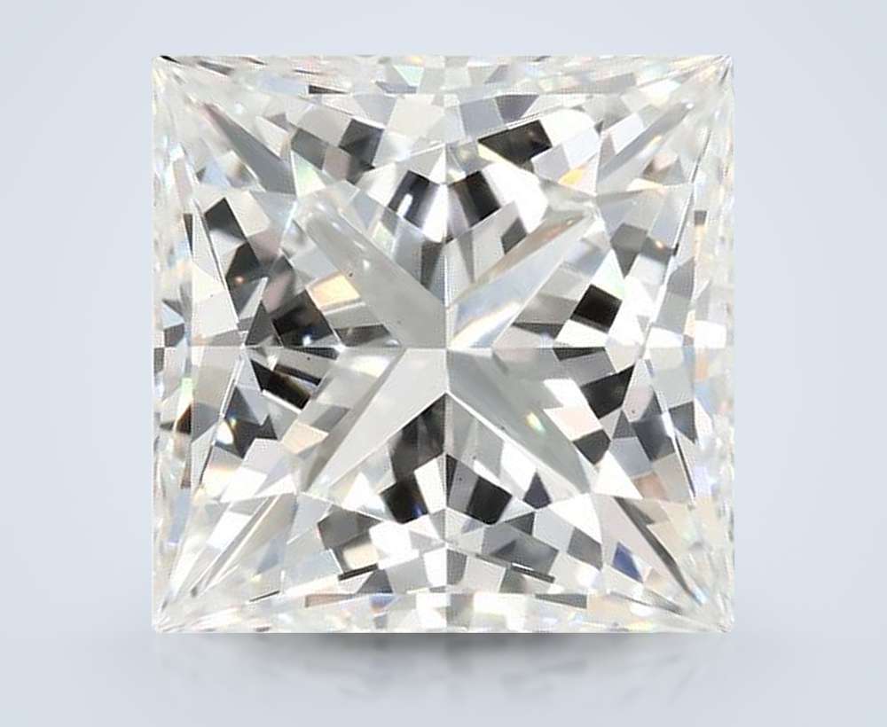 3.98 Carat Princess Lab Diamond