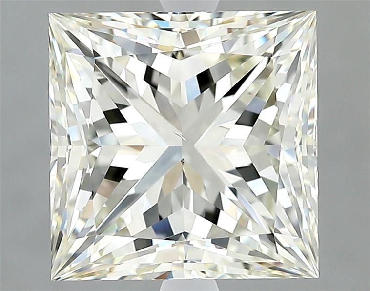 3.35ct I VS2 Rare Carat Ideal Cut Princess Diamond