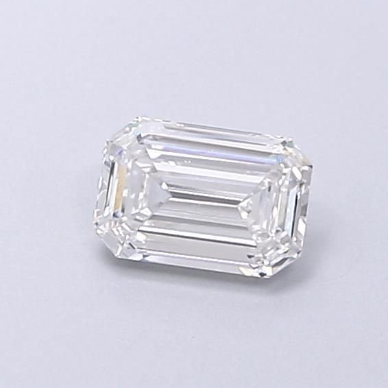 0.48ct E VVS2 Very Good Cut Emerald Lab Grown Diamond