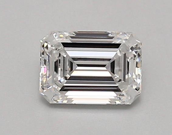 0.86ct D VVS2 Rare Carat Ideal Cut Emerald Lab Grown Diamond