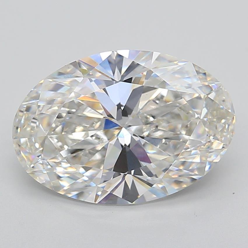 5.03ct G VS1 Rare Carat Ideal Cut Oval Lab Grown Diamond