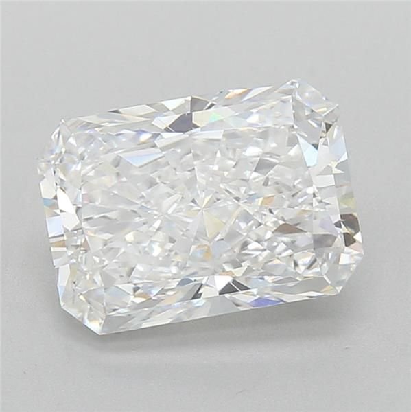 5.01ct D VVS1 Rare Carat Ideal Cut Radiant Lab Grown Diamond