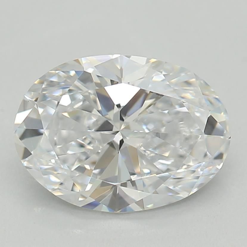 1.02ct D VS1 Rare Carat Ideal Cut Oval Lab Grown Diamond