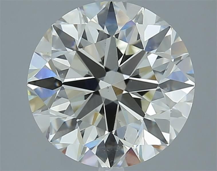 3.01ct J VS2 Excellent Cut Round Diamond