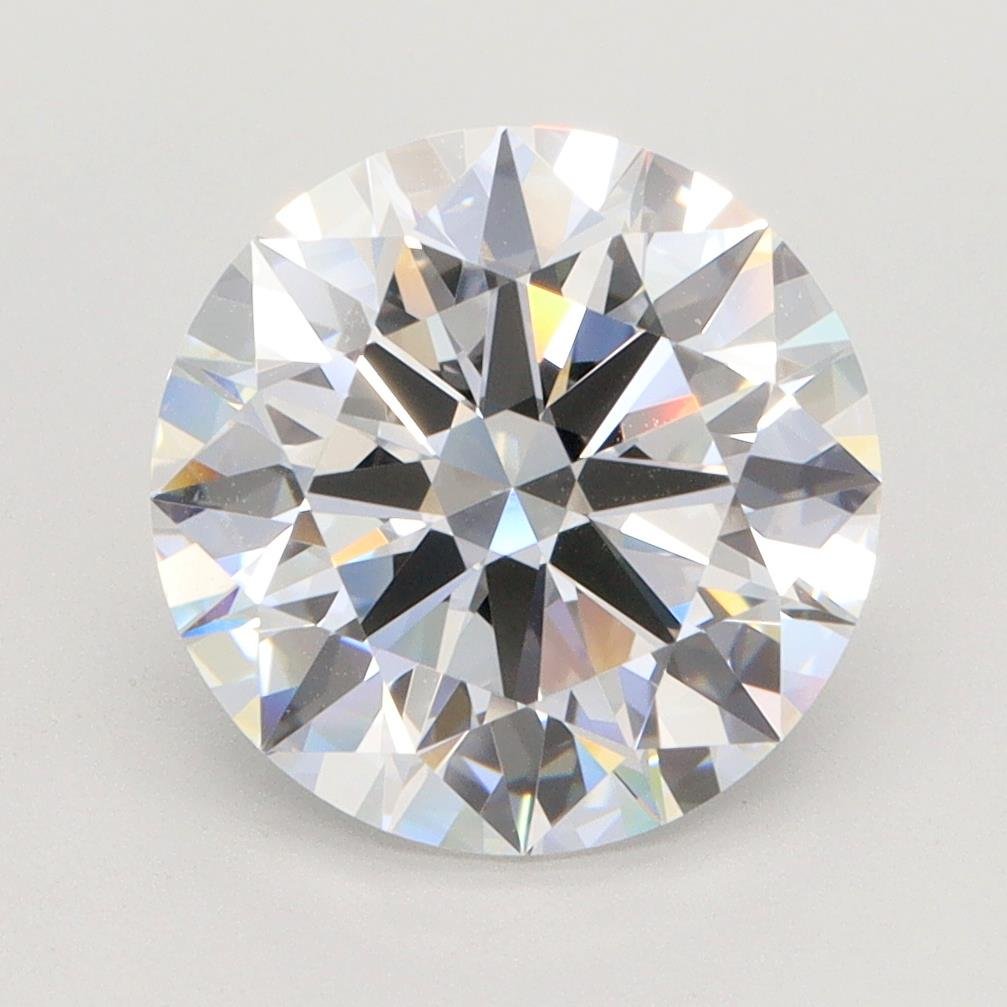 3.56ct E VVS1 Rare Carat Ideal Cut Round Lab Grown Diamond