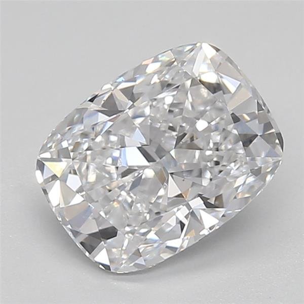 1.37ct D VS1 Rare Carat Ideal Cut Cushion Lab Grown Diamond