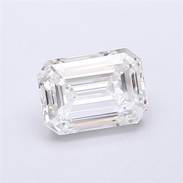 1.08ct E VVS2 Rare Carat Ideal Cut Emerald Lab Grown Diamond