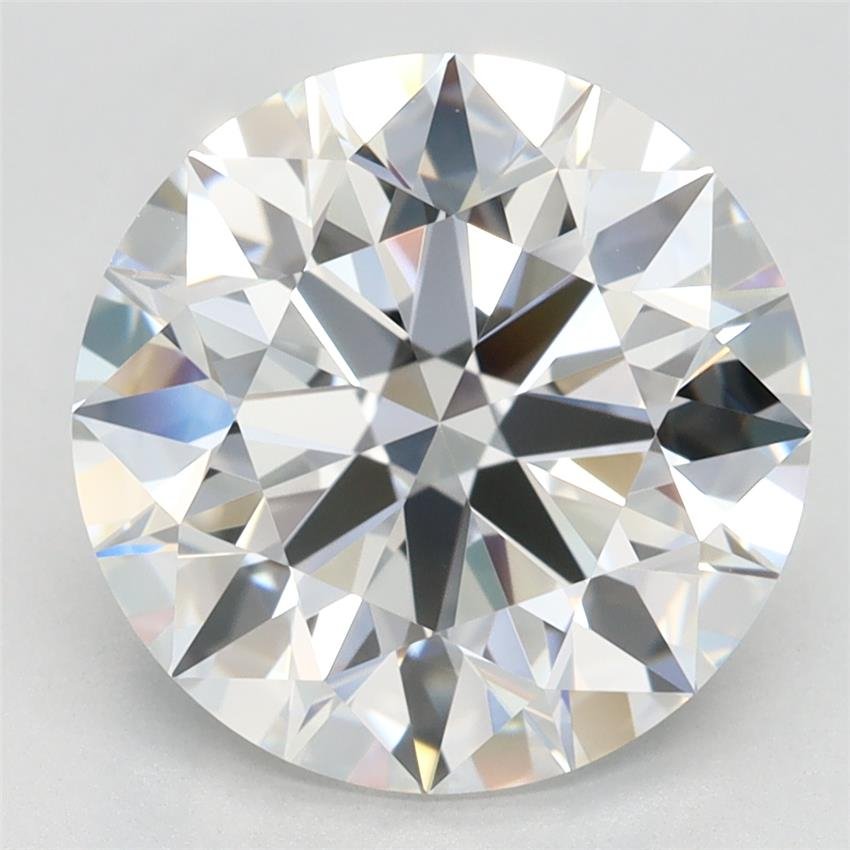 4.08ct F VVS1 Rare Carat Ideal Cut Round Lab Grown Diamond