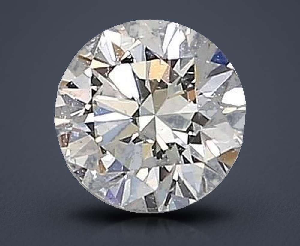 0.44 Carat Round Natural Diamond