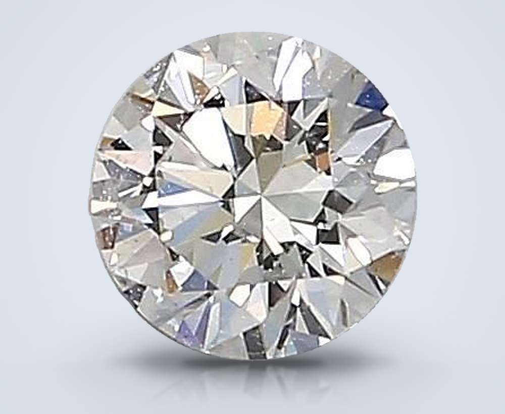 0.44 Carat Round Natural Diamond