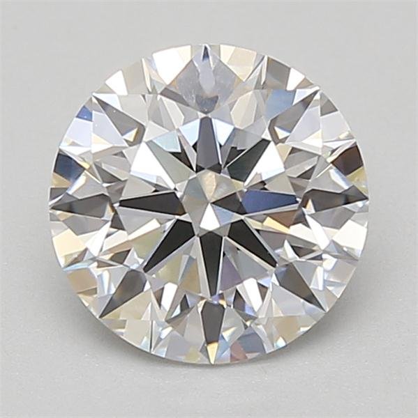 2.09ct D VS1 Rare Carat Ideal Cut Round Lab Grown Diamond