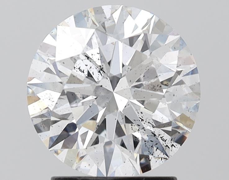 2.09ct F SI2 Rare Carat Ideal Cut Round Lab Grown Diamond