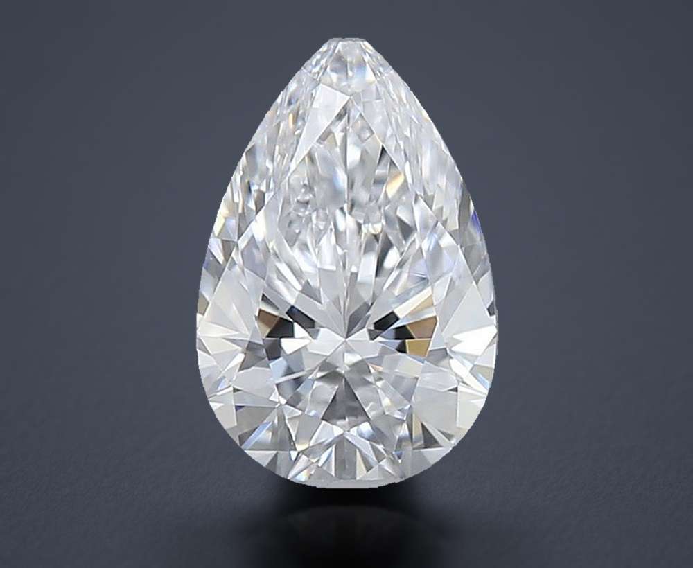 0.40 Carat Pear Natural Diamond