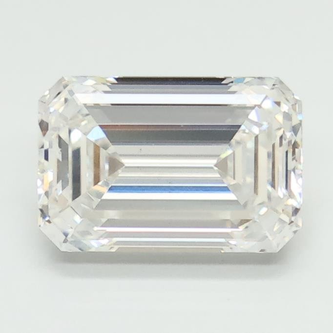 2.05ct E VS2 Rare Carat Ideal Cut Emerald Lab Grown Diamond