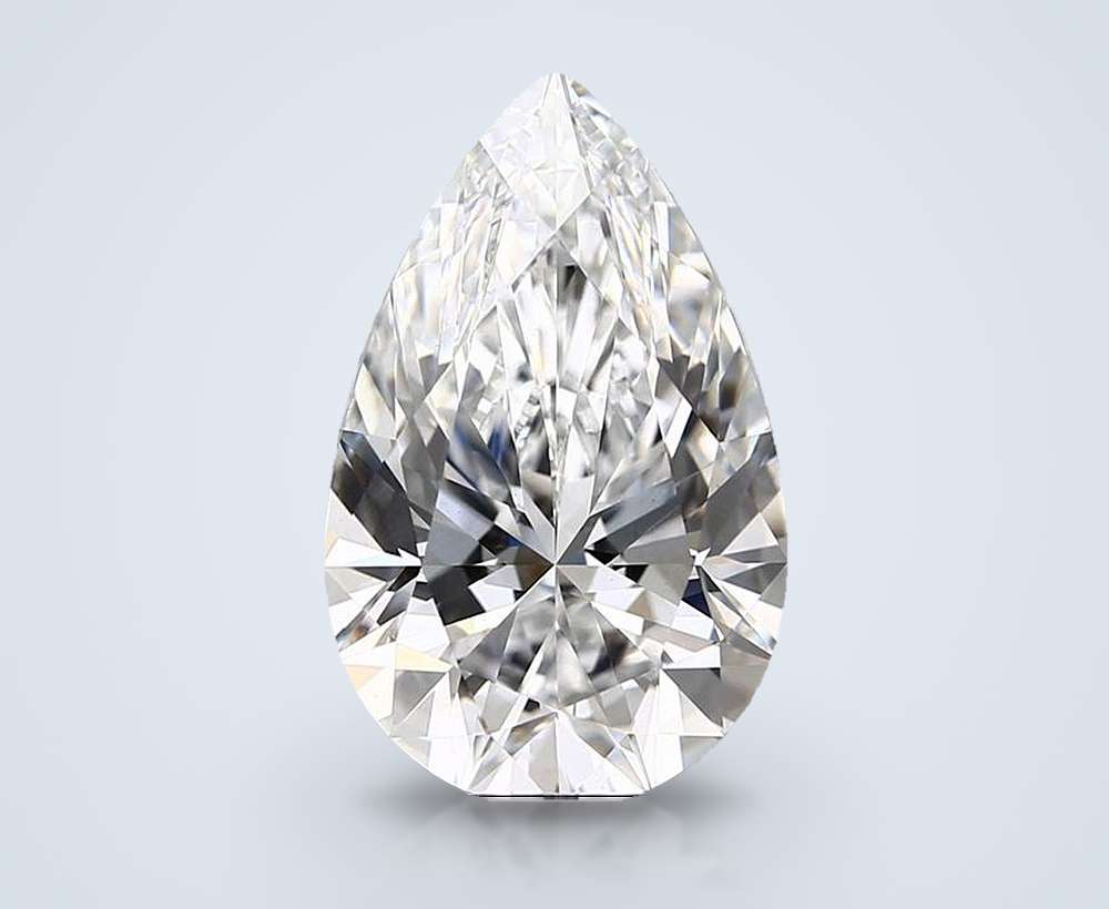 5.99 Carat Pear Lab Diamond