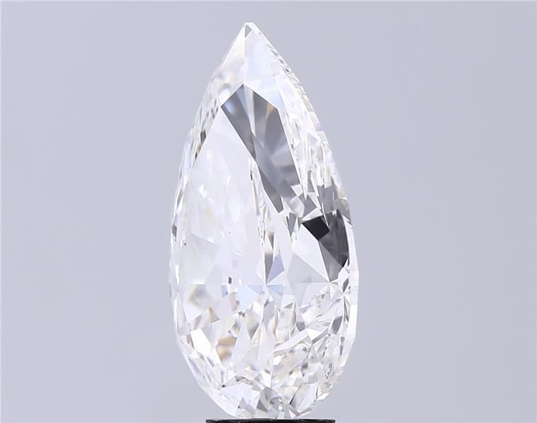 10.56ct G VS1 Rare Carat Ideal Cut Pear Lab Grown Diamond