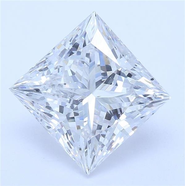 1.60ct E SI1 Rare Carat Ideal Cut Princess Lab Grown Diamond