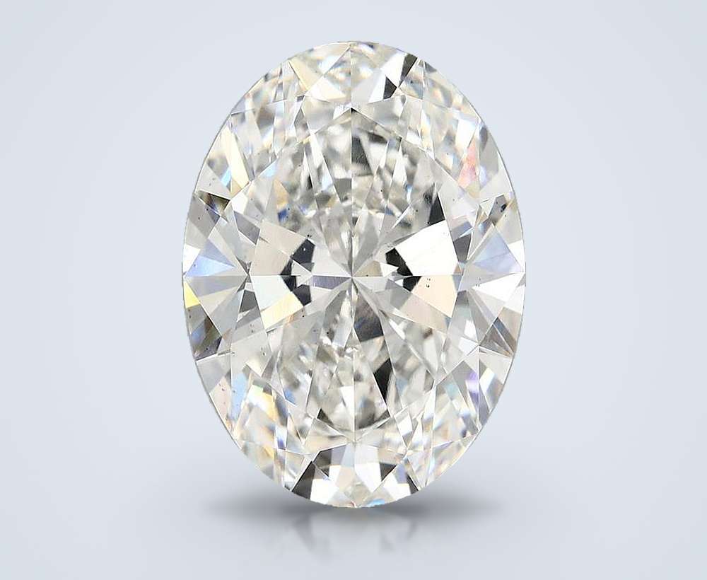 7.75 Carat Oval Lab Diamond