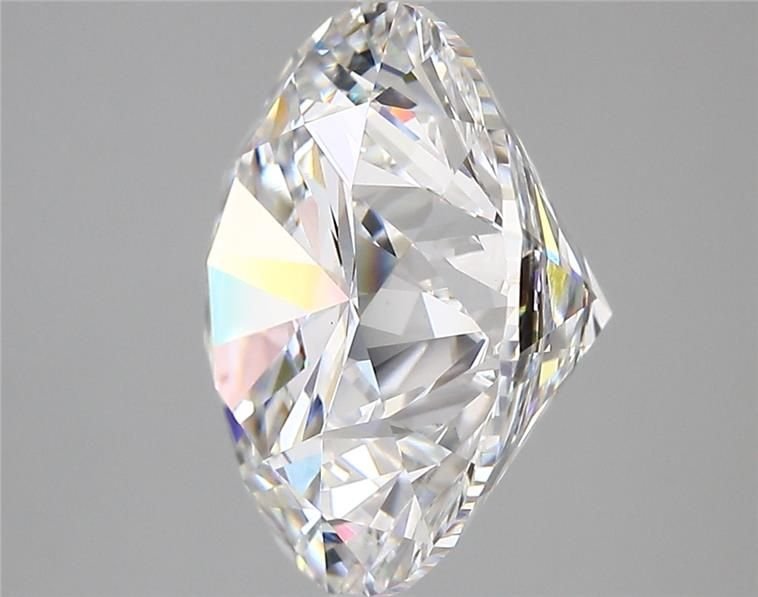 7.09ct D VVS2 Rare Carat Ideal Cut Round Lab Grown Diamond