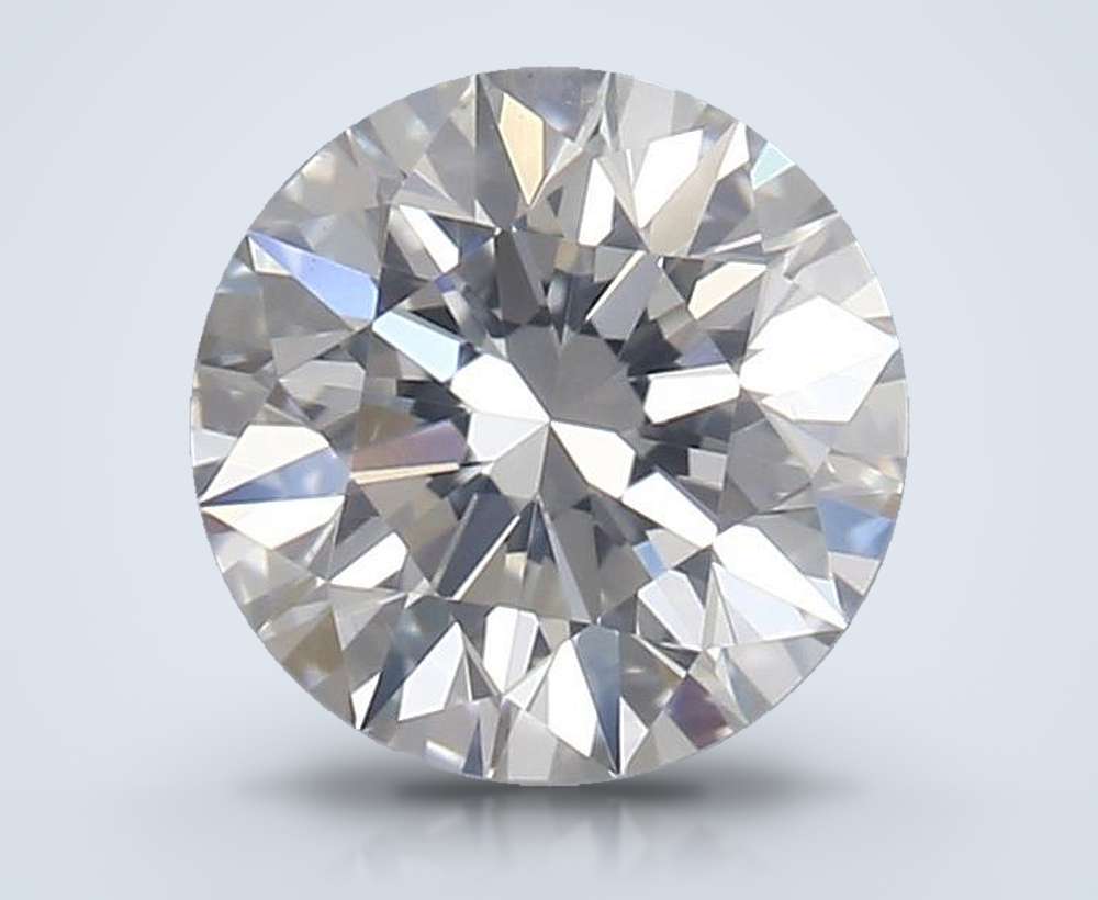 0.61 Carat Round Natural Diamond