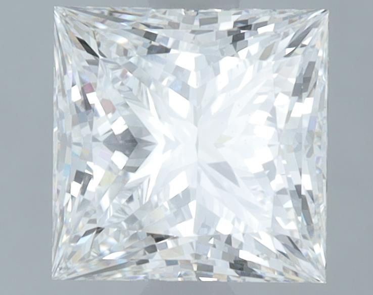 1.87ct E VS1 Rare Carat Ideal Cut Princess Lab Grown Diamond