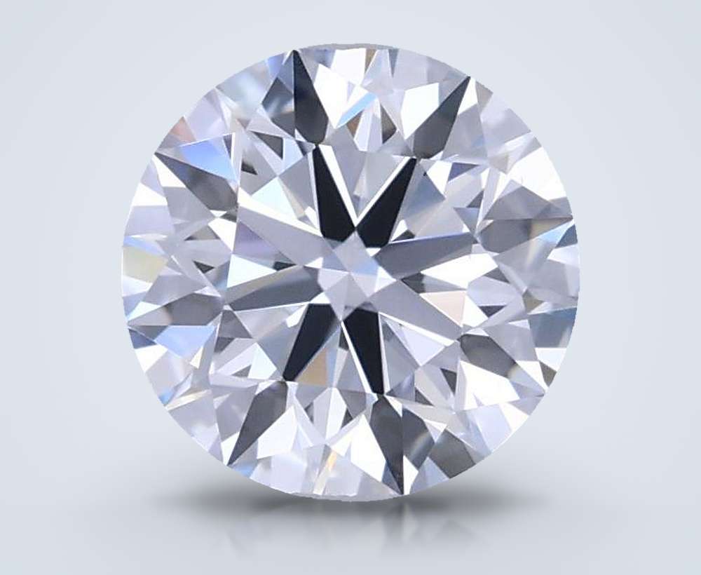 0.76 Carat Round Lab Diamond