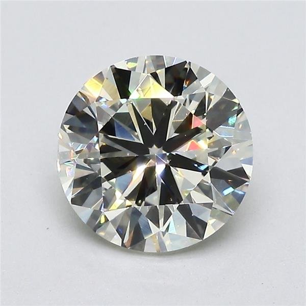 2.01ct K VS2 Good Cut Round Diamond