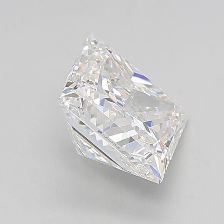 2.01ct F VS2 Rare Carat Ideal Cut Princess Lab Grown Diamond