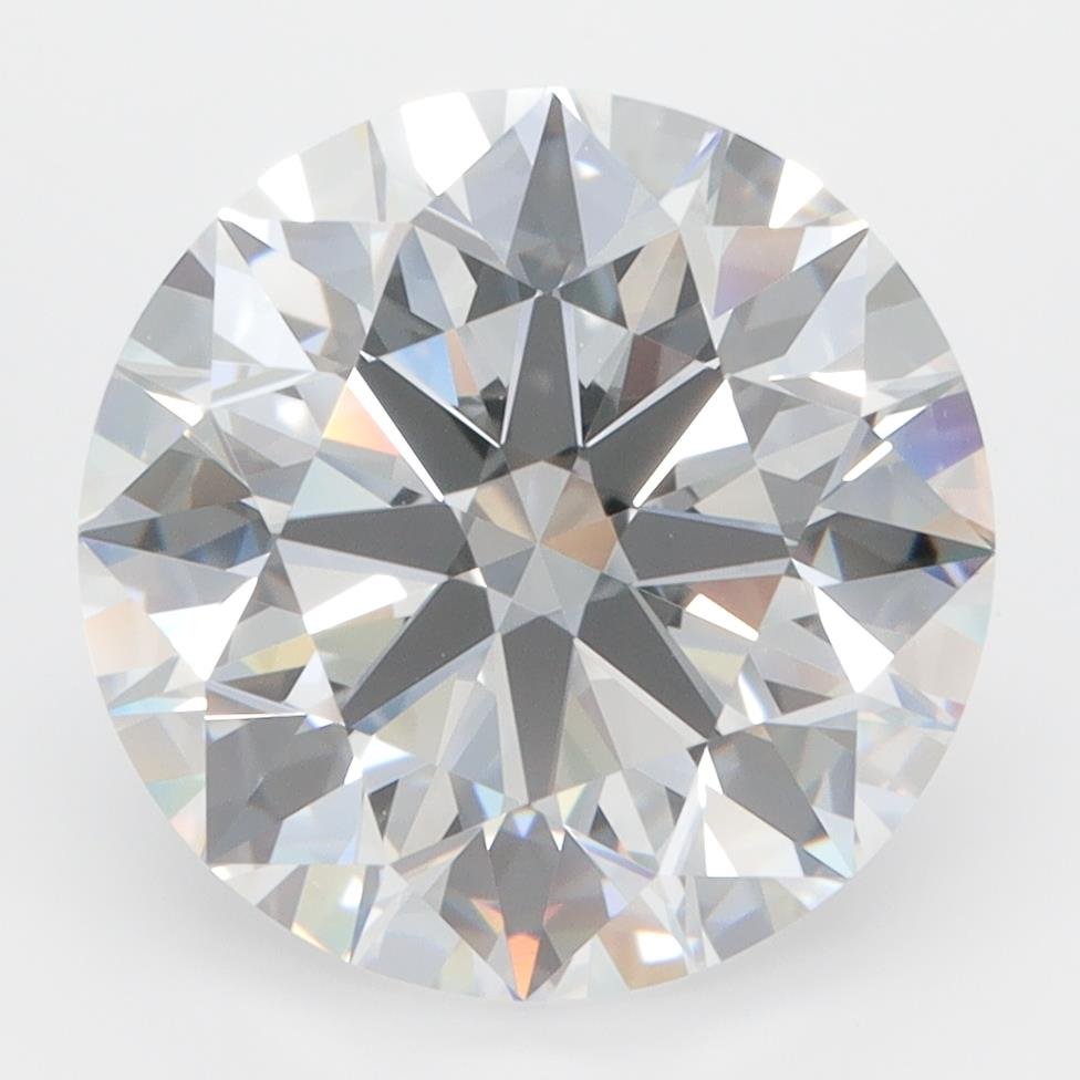 5.57ct D IF Rare Carat Ideal Cut Round Lab Grown Diamond