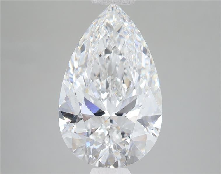 3.94 Carat Pear Lab Diamond