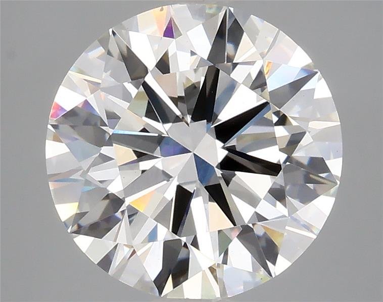 3.89 Carat Round Lab Diamond