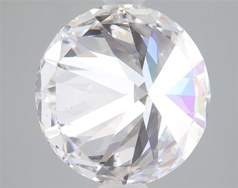 3.05ct F SI1 Rare Carat Ideal Cut Round Lab Grown Diamond