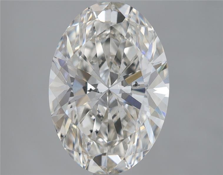 4.02ct I SI1 Rare Carat Ideal Cut Oval Lab Grown Diamond