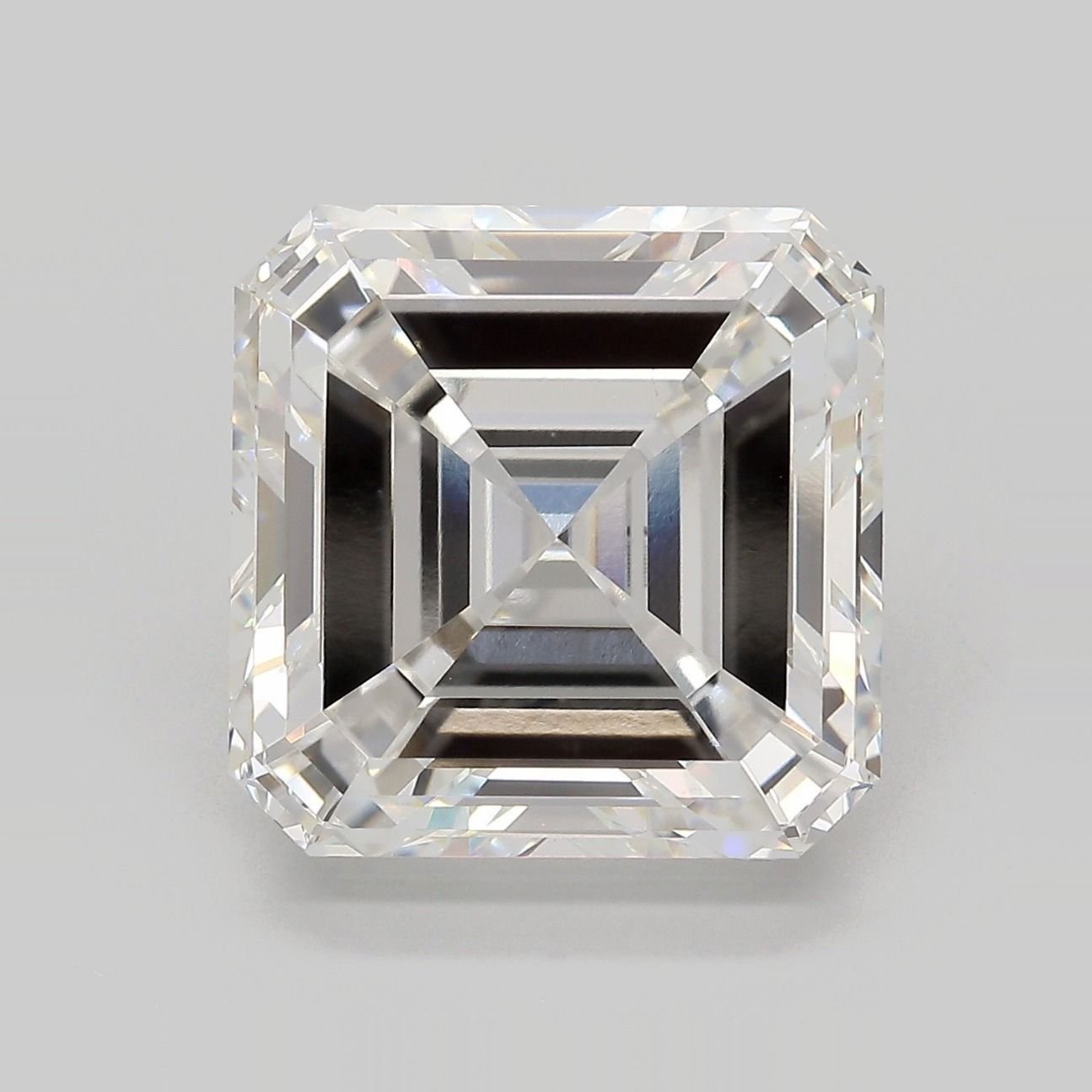 11.58ct F VVS2 Very Good Cut Asscher Lab Grown Diamond