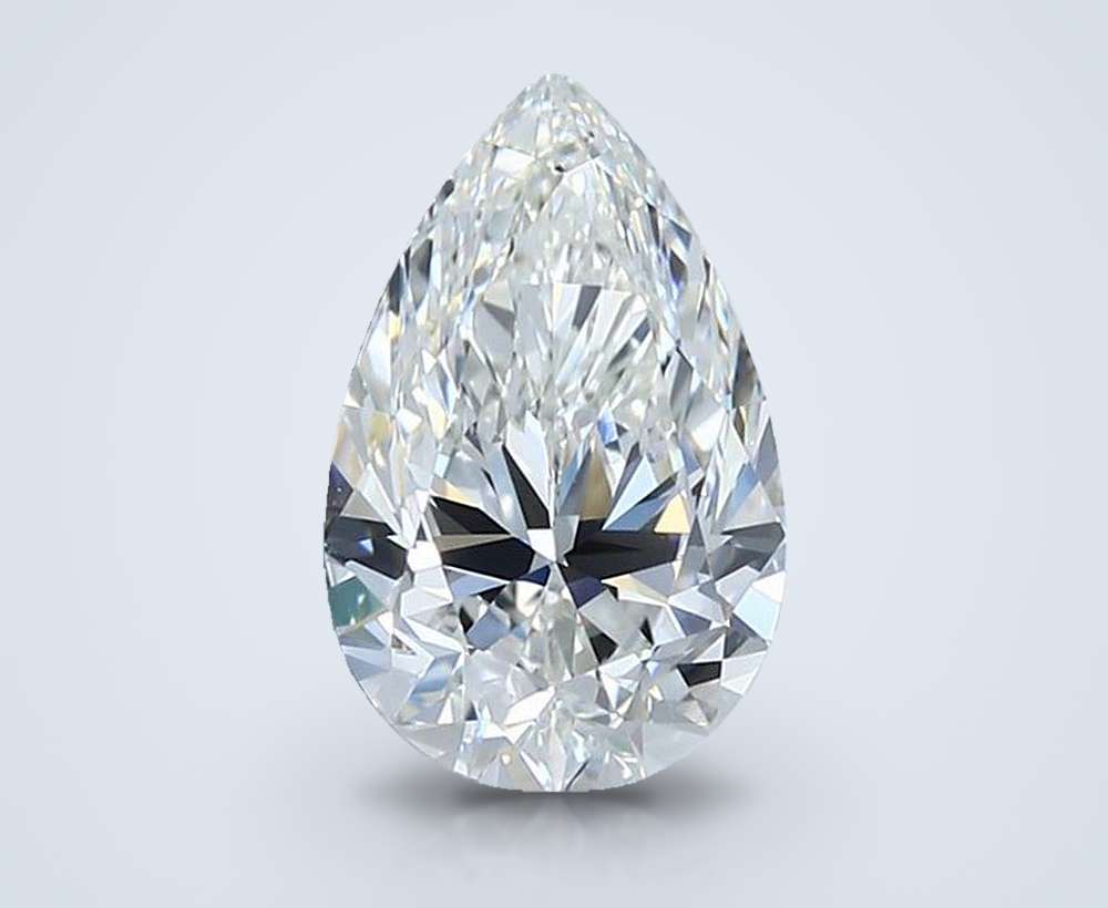 2.02 Carat Pear Natural Diamond