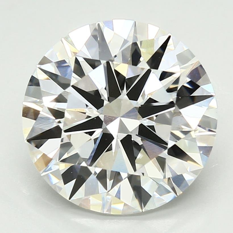 5.31ct F VVS2 Rare Carat Ideal Cut Round Lab Grown Diamond