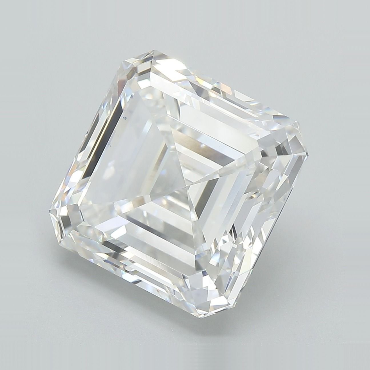 11.13ct E VVS2 Very Good Cut Asscher Lab Grown Diamond