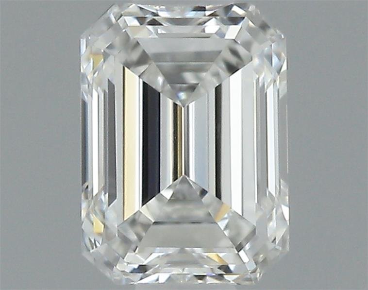 0.38ct F VS1 Rare Carat Ideal Cut Emerald Diamond