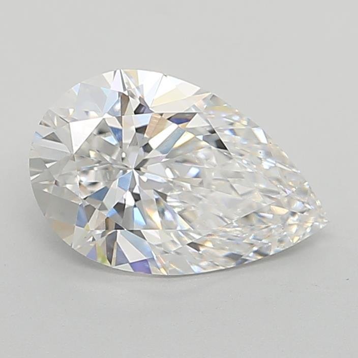 1.53ct E VS1 Rare Carat Ideal Cut Pear Lab Grown Diamond