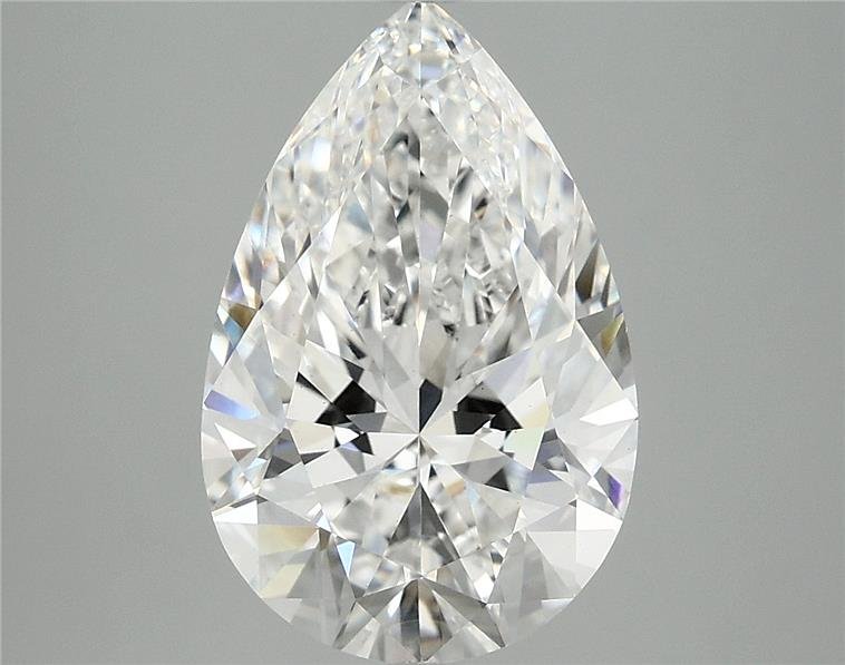 3.93 Carat Pear Lab Diamond