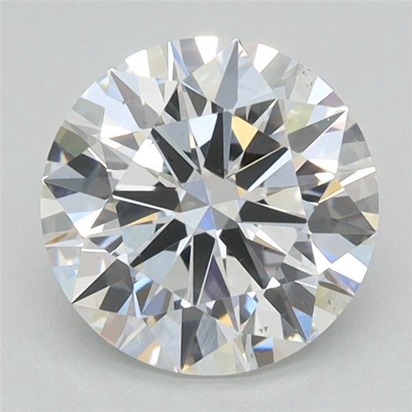 1.61ct D VS2 Rare Carat Ideal Cut Round Lab Grown Diamond