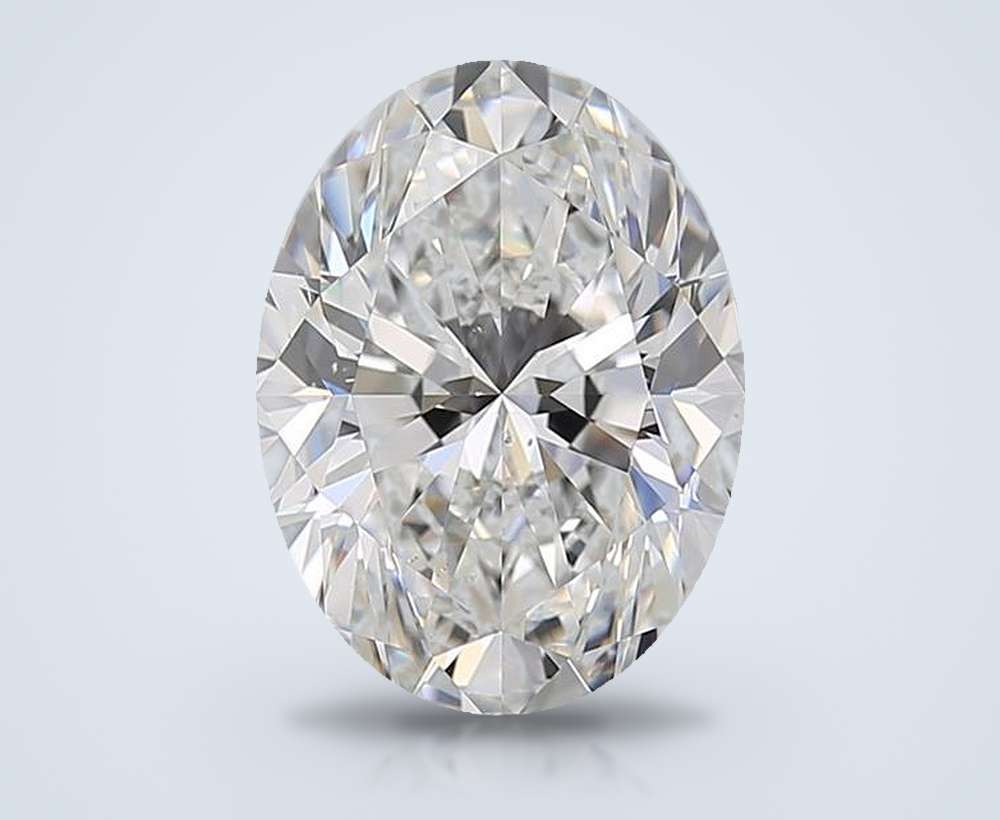 4.03 Carat Oval Natural Diamond