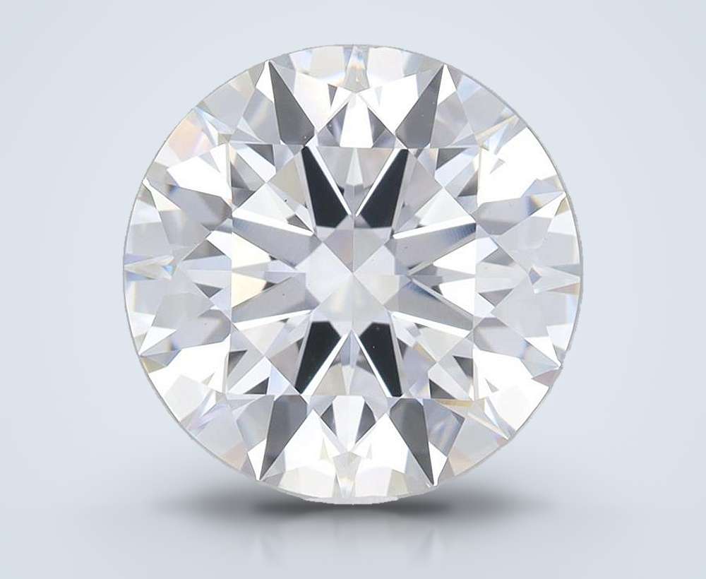5.58 Carat Round Lab Diamond