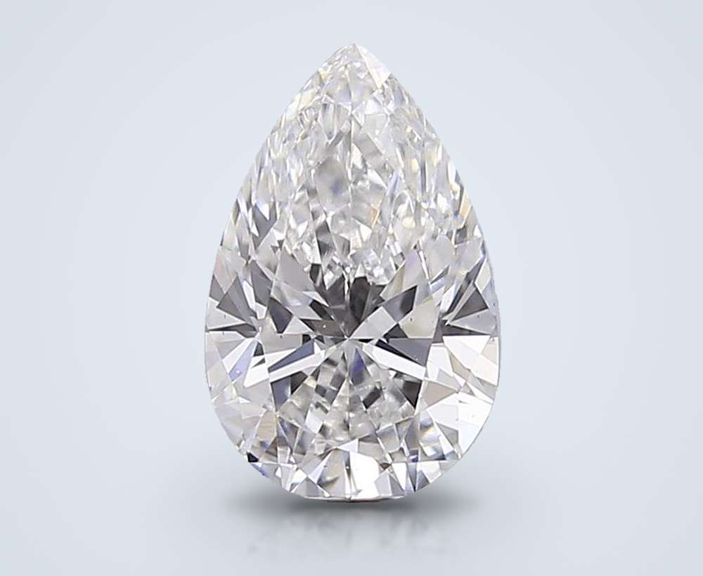 0.81 Carat Pear Lab Diamond