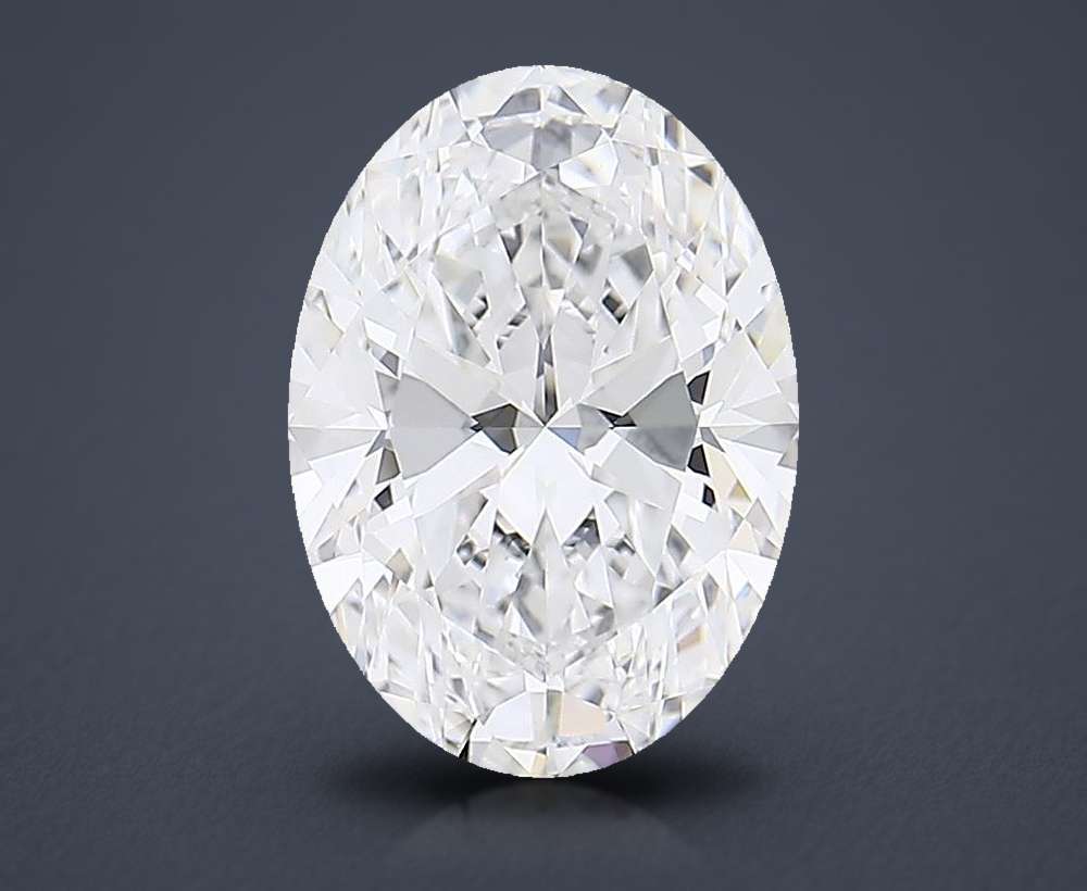 5.01 Carat Oval Lab Diamond