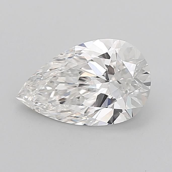 2.09ct F VS1 Rare Carat Ideal Cut Pear Lab Grown Diamond