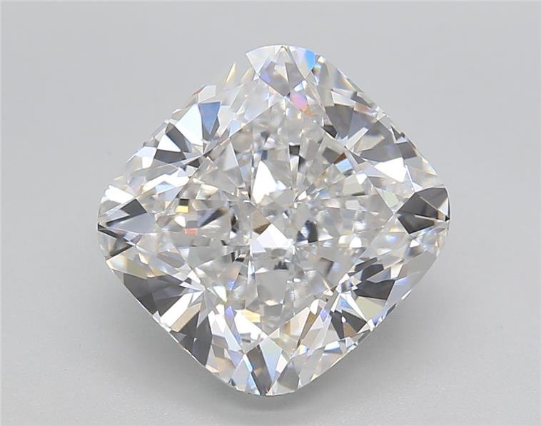 5.04ct E VVS1 Rare Carat Ideal Cut Cushion Lab Grown Diamond