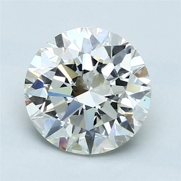 2.01ct J VS1 Rare Carat Ideal Cut Round Diamond