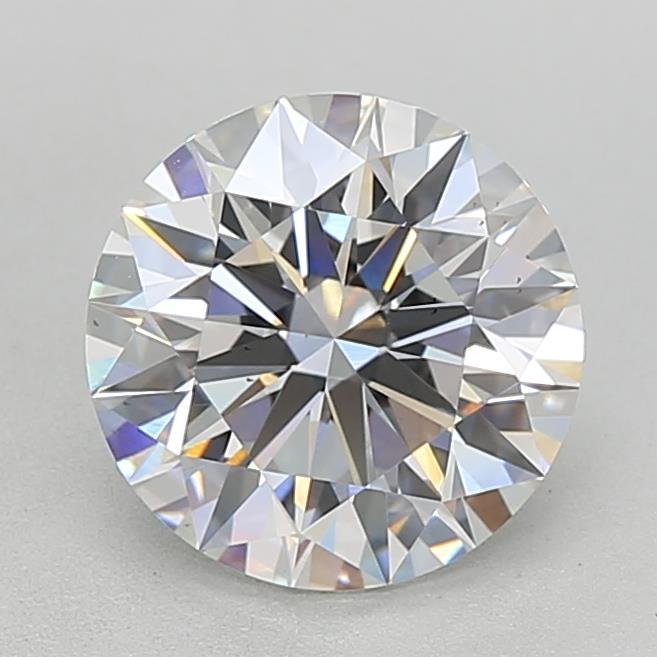 2.74ct F VS2 Rare Carat Ideal Cut Round Lab Grown Diamond